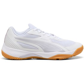Resim Puma Solarflash III W+ Kadın Beyaz Voleybol Ayakkabısı 10814502 