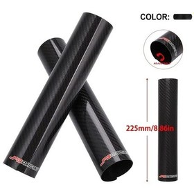 Resim Dashanshop Jfg Racıng 225mm Karbon Fiber Ön Fork Koruyucu Ayarlanabilir Motosiklet Şok Absorber 