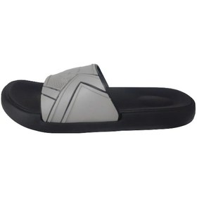 Resim Alaabo Erkek Siyah-gri Yazılı Ultra Hafif Plaj Havuz Bahçe Terlik Gri - Siyah 