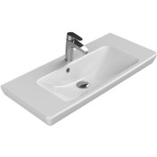 Resim Turkuaz Seramik Cerastyle Porto 85 x 38 CM Etajer Lavabo 