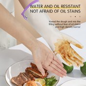 Resim 1 Çift Kalın Su Geçirmez AC Nitril Mutfak Eldiveni - Bulaşık Yıkanması, İnceleme ve Ev Şekerleri ile Uygun | Kuruşsuz Malzemeler, mutfak banyo & ev kullanımı iç Ideal| Ergonomik temizlik eldivenleri, Daya 