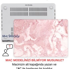 Resim Mcstorey Macbook Air Kılıf 13 Inç Mermer08nl (ESKİ USB'Lİ MODEL 2010-2017) A1369 A1466 Ile Uyumlu 