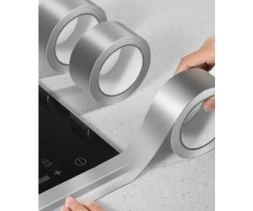 Resim Ozcmax Kendinden Yapışkanlı Alüminyum Su Sızdırmaz Yanmaz Bant 