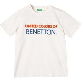 Resim United Colors Of Benetton Erkek Çocuk Lacivert T-shirt Bnt-b21361 Çok Renkli 
