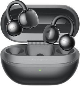 Resim Soundpeats POP Clip Open-Ear ENC OWS Bluetooth 5.4 Kablosuz Kulaklık Siyah 