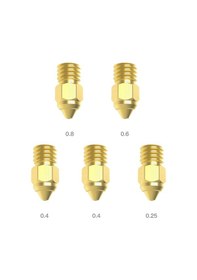 Resim Creality MK-ST Nozzle Kit 5'li 