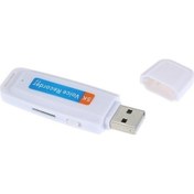 Resim Ankatek Mini Taşınabilir Usb Ses Kaydedici Şarjlı U-disk Kayıt Cihazı Tek Düğmeli 