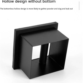 Resim Blueleskyy Kahve Telvesi Kutusu Masaüstü Gömülü Içi Boş Tabansız Telve Kutusu Kare Paslanmaz Çelik Kahve Dökme Telvesi Kovası (Yurt Dışından) 