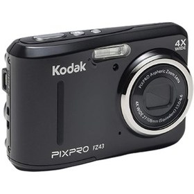 Resim Kodak Pixpro FZ43 / 16 MP 4x Zoom Dijital Fotoğraf Makinesi Kırmızı 