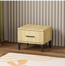 Resim Garaj Home Doğa Komodin - Meşe Çok Renkli 