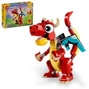 Resim LEGO Creator 3’ü 1 Arada Kırmızı Ejderha 31145 