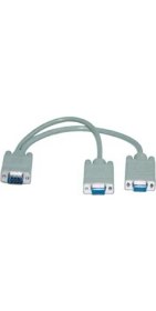 Resim S-Link Slx-Vga152 VGA To 2 VGA Çoklayıcı Kablosu 0.3m Dayanıklı Tasarım ile 