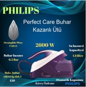 Resim Philips 2600W 450 grama kadar şok Buhar ,Perfectcare Buhar Kazanlı Ütü 