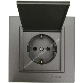 Resim Makel Karea B.füme Topraklı Priz Modül 57050028 