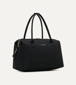 Resim Noven Siyah Gold Kumaş Bebek Çantası 