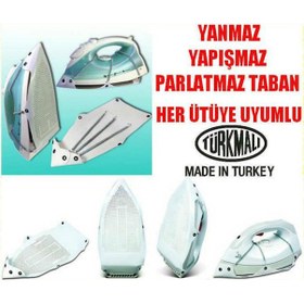 Resim Telflon Ütü Tabanı Yanmaz Yapışmaz Teflon Ütü Altlığı Ütüleme Alt (435108319) 