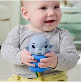Resim Fisher-price Jhb54 Deniz Dostları 2in1 Silikon Çıngırak - Jhb55 - Jhb56 - Jhb57 Mavi 