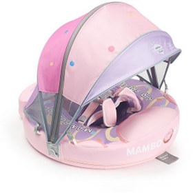Resim Mambobaby Emniyetli Gölgelikli Ve Ayak Destekli Yüzme Simidi - Donut 