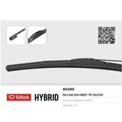 Resim Silecek Süpürgesi Hybrıd Tipi 380mm Üniversal Sılbak Sh380 