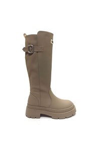 Resim Guja KREM BEJ KADIN STREÇ YAĞMUR ÇİZME BOT AYAKKABI 