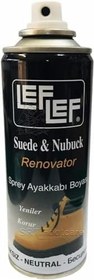 Resim Nuri LefLef Süet Nubuk Ayakkabı Boyası Yenileyici Koruyucu Sprey (200 ml) 