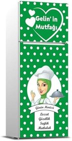 Resim Buzdolabı Kapağı Kaplama Sticker 0304 