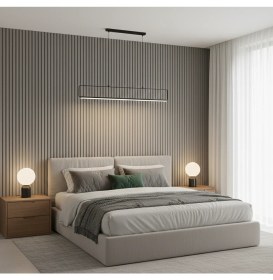 Resim Bella Wall Atlas Duvar Paneli Soft Taş Gri - Wall Soft 404 1 Paket (6 Adet) 