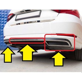 Resim Superb 3 B7 Egsoz Çerçevesi Komple Krom 2015 2016 2017 2018 2019 