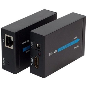 Resim Powermaster HDMI To RJ45 Cat6 Extender 60Metre Uzatıcı PM-18232 