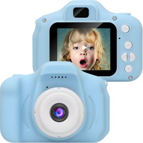Resim Bay Tekno Dijital Fotoğraf Makinesi Çocuk Mini 1080p Hd Kamera Selfie 