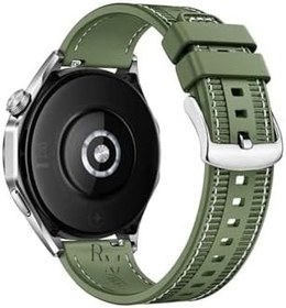 Resim Redmi Watch 5 Active/Redmi Watch 5 Lite ile Uyumlu Dikiş Desenli Jazzy Spor Kordon Yeşil 