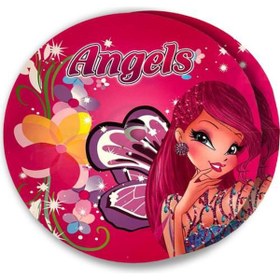Resim Sarissa Çocuk Bisikleti 16 Jant Angels Bisiklet Jant Yaprağı Plastik Pembe 