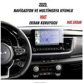 Resim Kia Stonic 2025 Navigasyon Ve Multimedya Uyumlu Mat Ekran Koruyucu 
