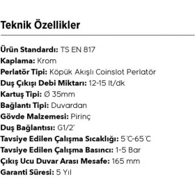 Resim Newarc Domino Banyo Bataryası 