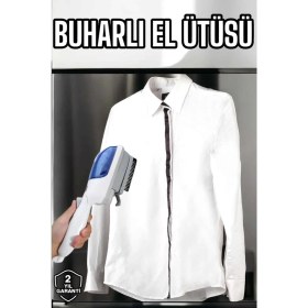 Resim Teknorod Buharlı El Ütüsü Taşınabilir Kompakt Su Hazneli 
