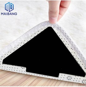 Resim Geeroyoo Halı Kaydırmaz Yapışkan Bant - 10'lu Paket - Dayanıklı Ve Yıkanabilir Ev Düzeni Çözümü 