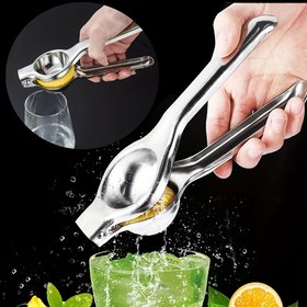 Resim Paslanmaz Çelik Manuel Narenciye Sıkacağı - Taze Limon ve Portakal Suyu için Kolay Kullanım, Dayanıklı Mutfak Aleti, Ergonomik Tutma Yeri ile Kompakt Tasarım, Meyve Suyu Ekstraksiyonu İçin | Kompakt Sıkacak | Sağlam Yapı, Limon Suyu Presi 