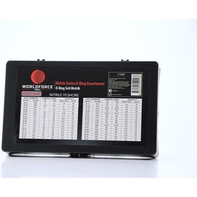 Resim Worldforce 386 Parça O-Ring Seti Metrik Asorti Conta Seti 