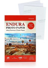 Resim 100 Adet Endura 10x15 Photo Paper Satin - Mat 270gsm Fotoğraf Kağıdı 