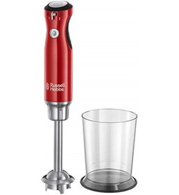 Resim Russell Hobbs Cam Blender, Retro Şerit, Kırmızı, Retro Gösterge, Impuls/buz Kırma Fonksiyonu, 3 Hız 