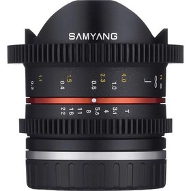 Resim Samyang 8 MM T3.1 UMC Fish-eye Crop Cine Lens 