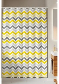 Resim Tropik Home-corner Play Gri-çiftkanatlı Banyo Duşperdesi 110x200 