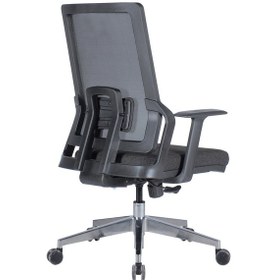 Resim Uzayofismobilyaları Uzay Ofis Riva Fileli Şef Koltuğu - Siyah 