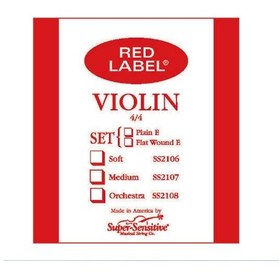 Resim Super Sensitive Red Label D Keman Tek Tel 1ss2107-d 