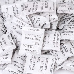 Resim Dünya Magnet 100 Adet 1 gr Nem Alıcı Rutubet Giderici Küf Önleyici Silika Jel 