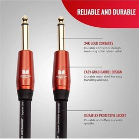 Resim AyrStore Prolink Acoustic Instrument Cable Straight to Straight | 6.4mt | Kablo Enstrüman 
