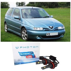Resim Alfa Romeo 145 Led Xenon Kısa Far Ampulü H1 Ultimate Yeni Seri Beyaz 