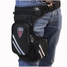 Resim Genel Markalar 43 MAXİ ÇİFT BÖLMELİ Motosiklet Bacak Çantası Bel Çantası 