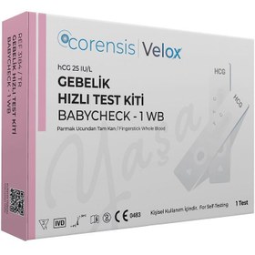 Resim Corensis Velox Gebelik Hızlı Test Kiti 