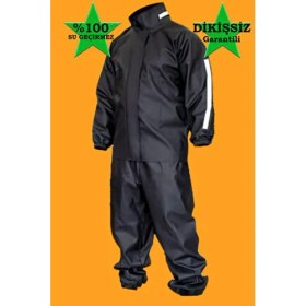 Resim Bursa Hatırası Kurye Motorcu Yağmurluk Bursa Hatırası %100 Su Geçirmez Dikişsiz Reflektörlü Takım 